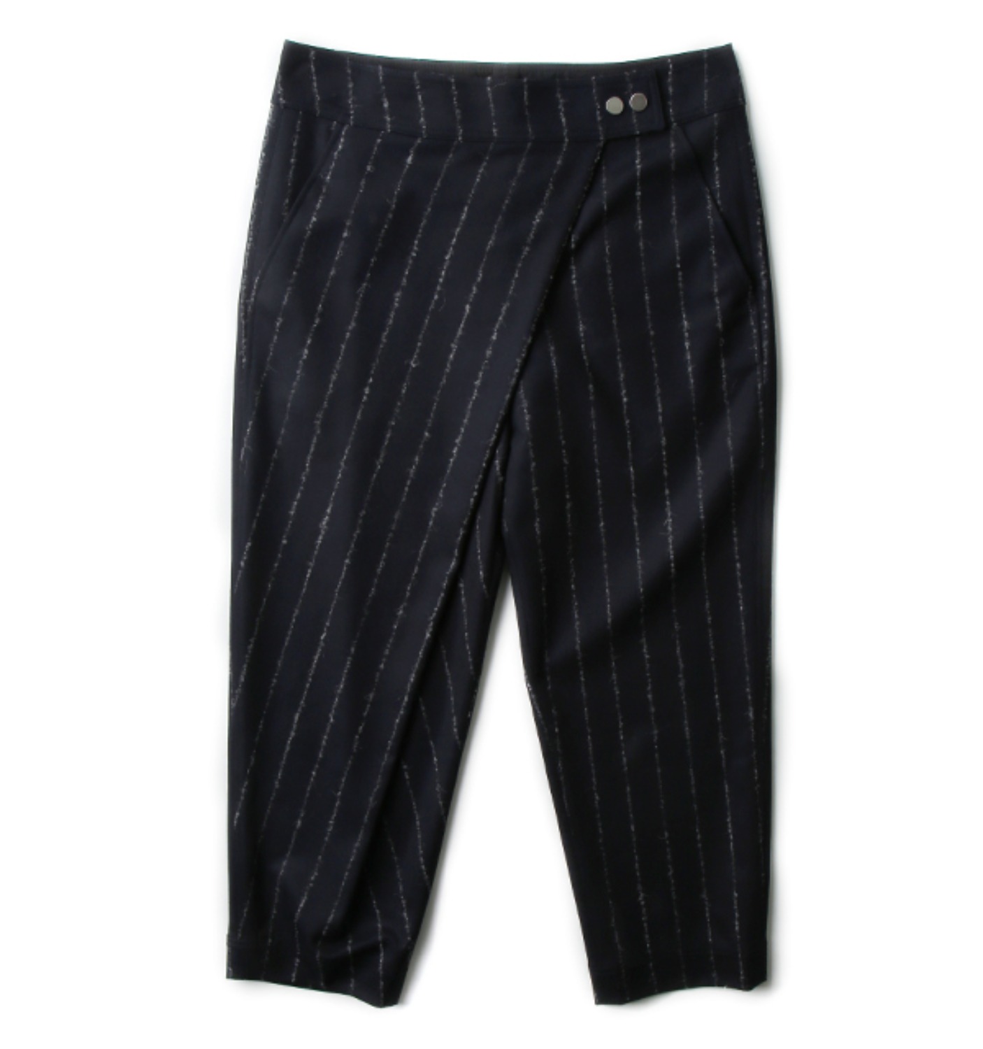 PRUSSO STRIPED TROUSERS BLUE