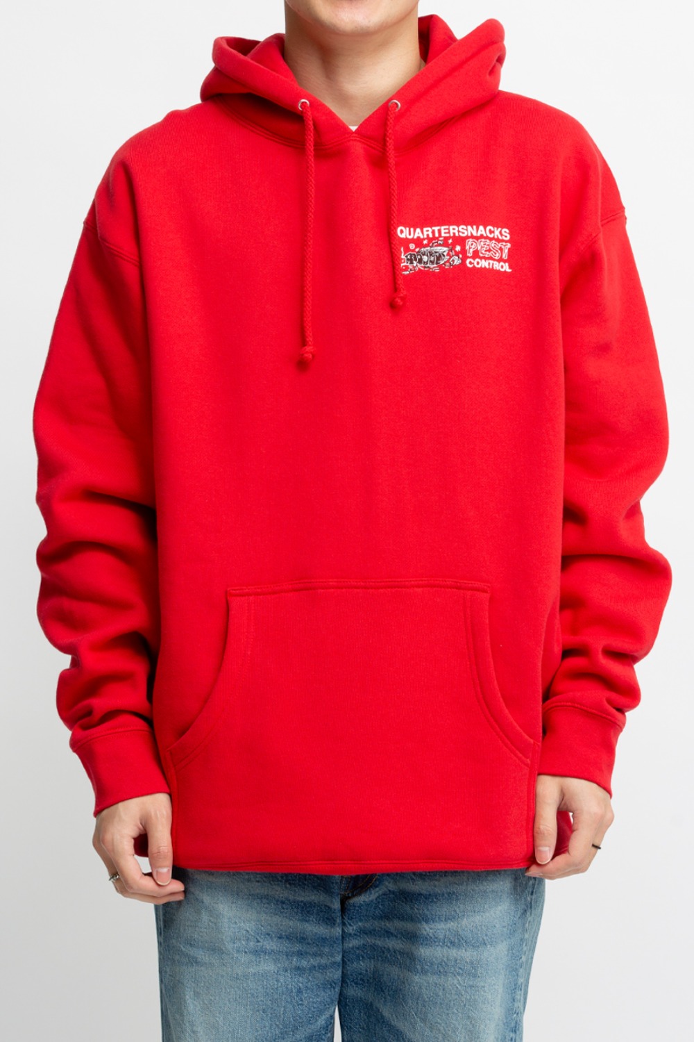 PEST CONTROL HOODY RED