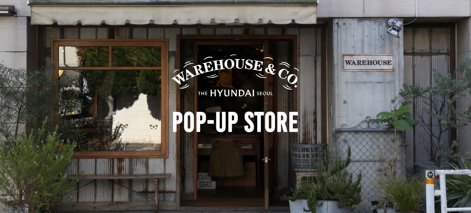 WAREHOUSE pop-up store