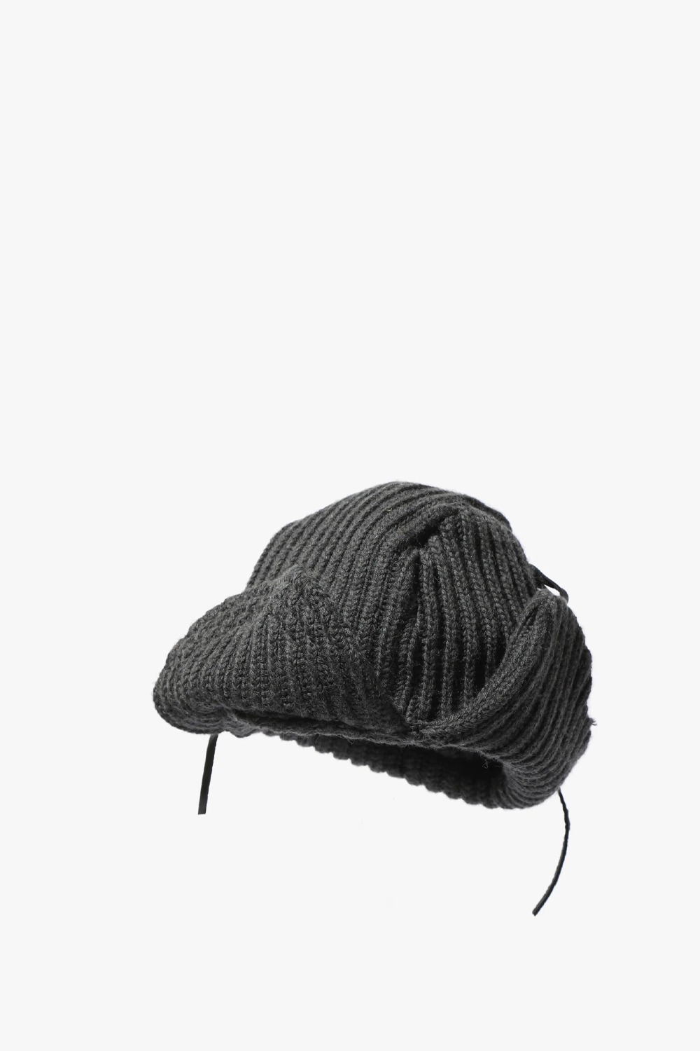 SOUTH2 WEST8 BOMBER CAP - W/A KNIT CHARCOAL