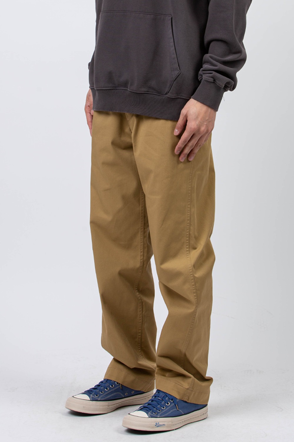 (24SS) ORGANIC COTTON RELAXED CHINO PANTS BEIGE