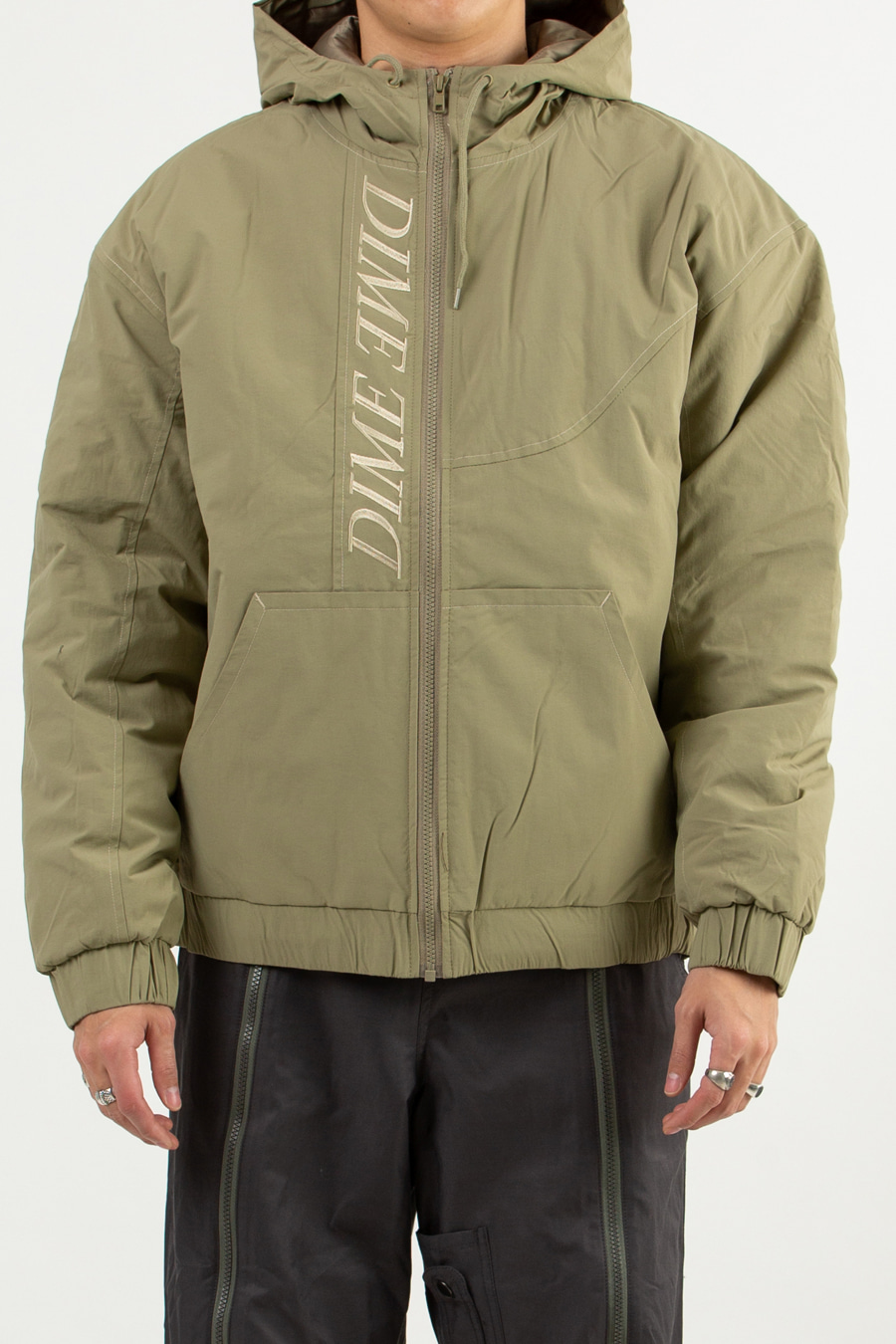 Dime Quilted Hooded Jacket