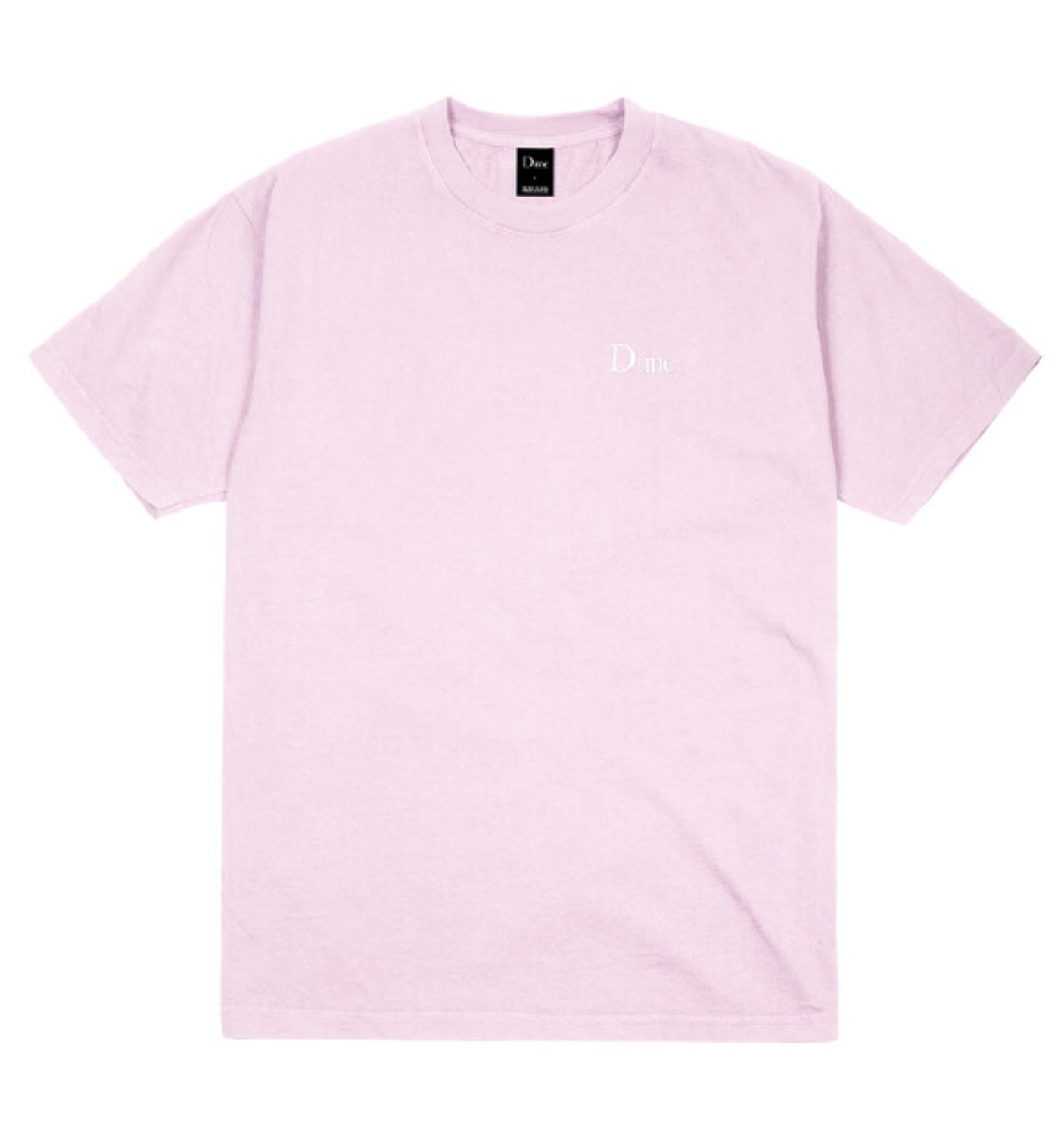 CLASSIC LOGO EMBROIDERED T SHIRT PINK