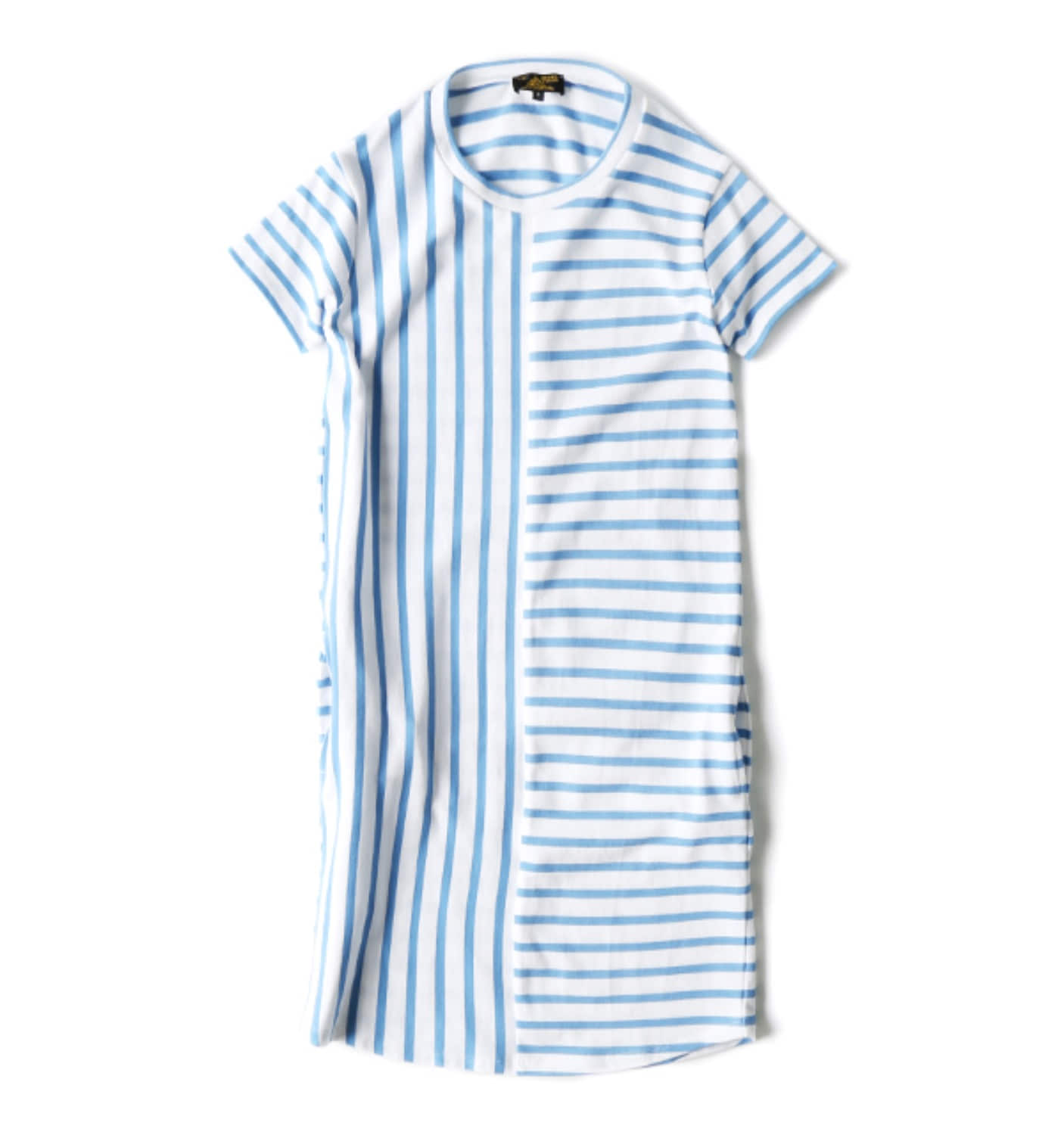 Striped dress WHITE/BLUE (12002F)