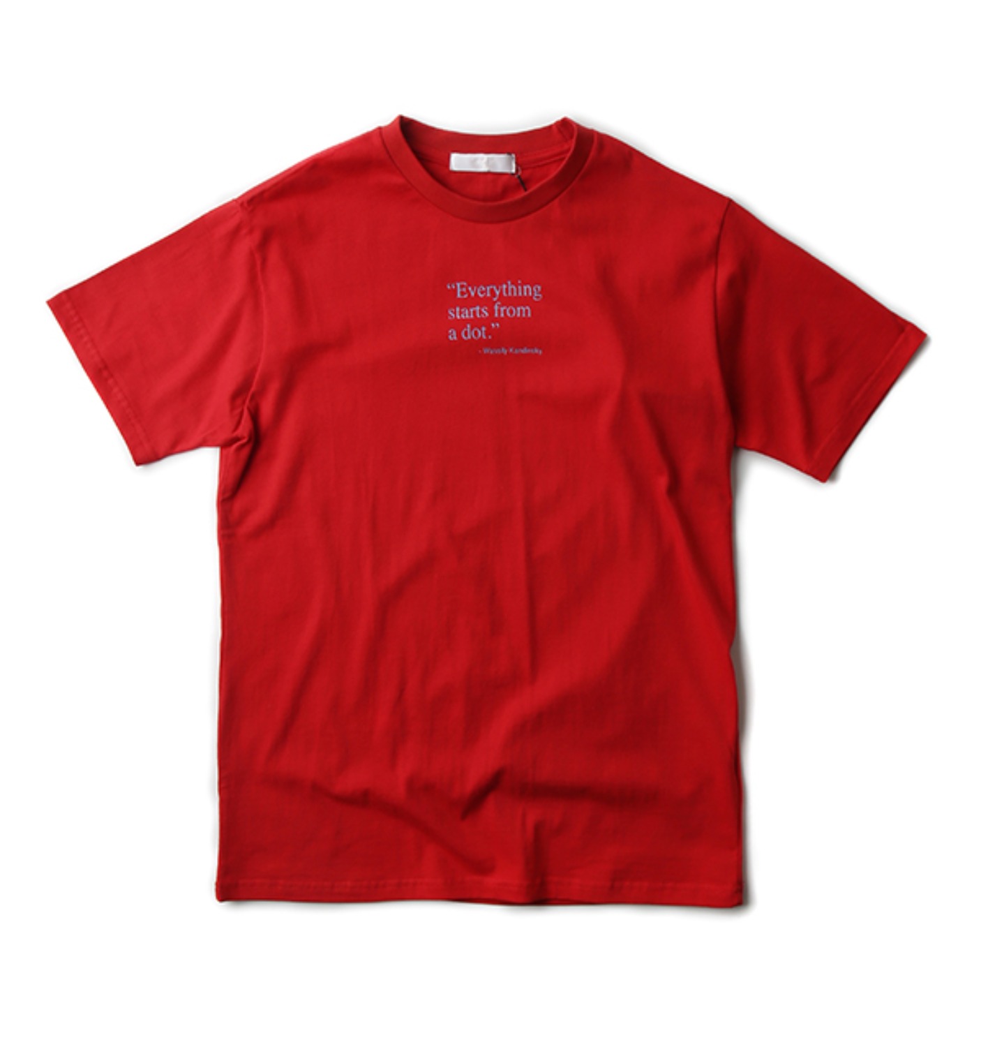 PHRASE T-SHIRT RED