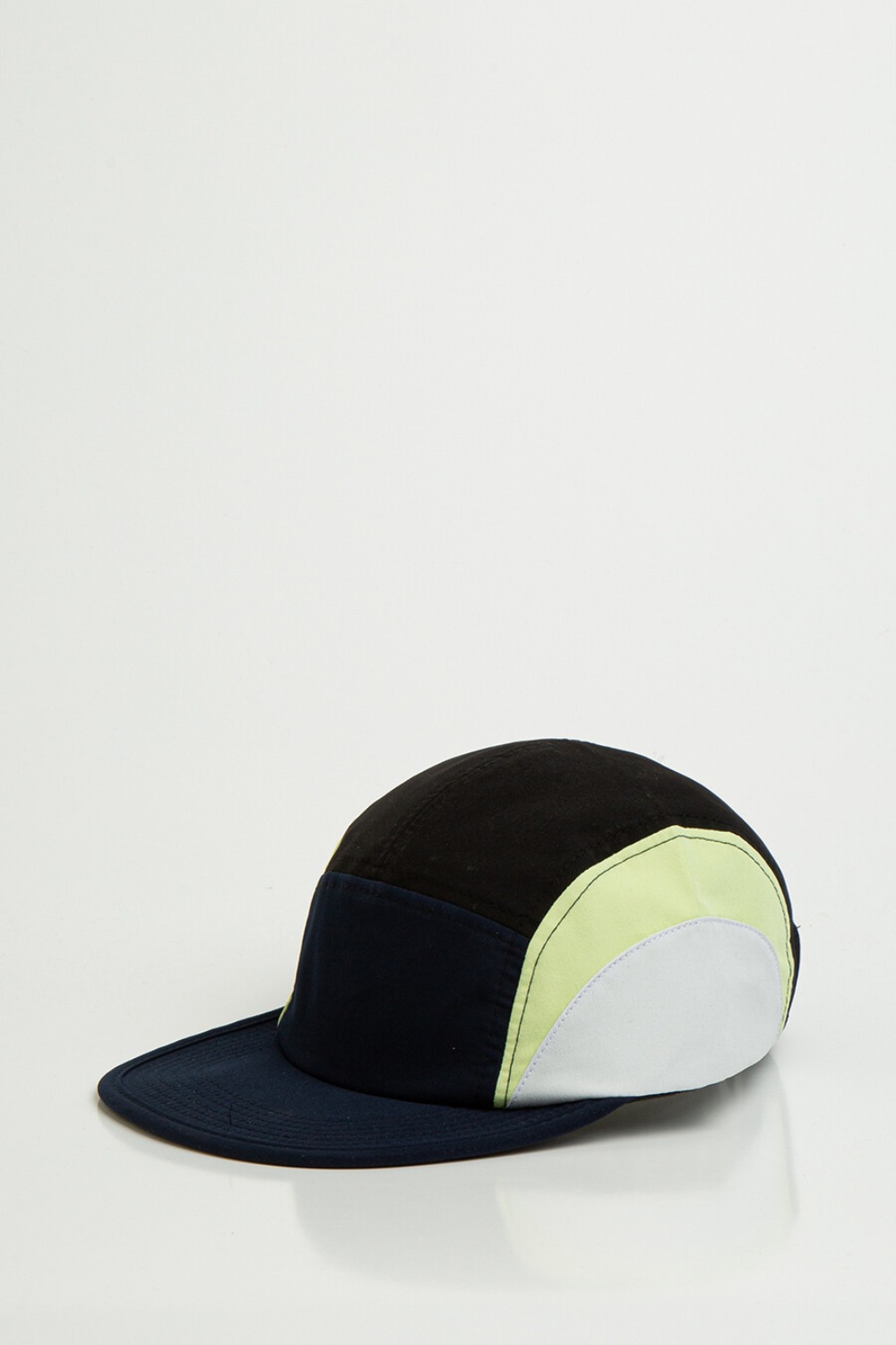 CRESENT CAMP CAP NAVY/LIME/WHITE