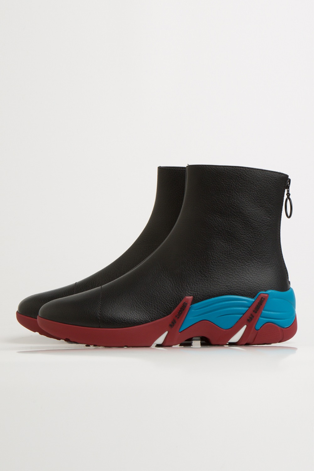 CYLON 202-986 LEATHER BLACK/BLUE/RED