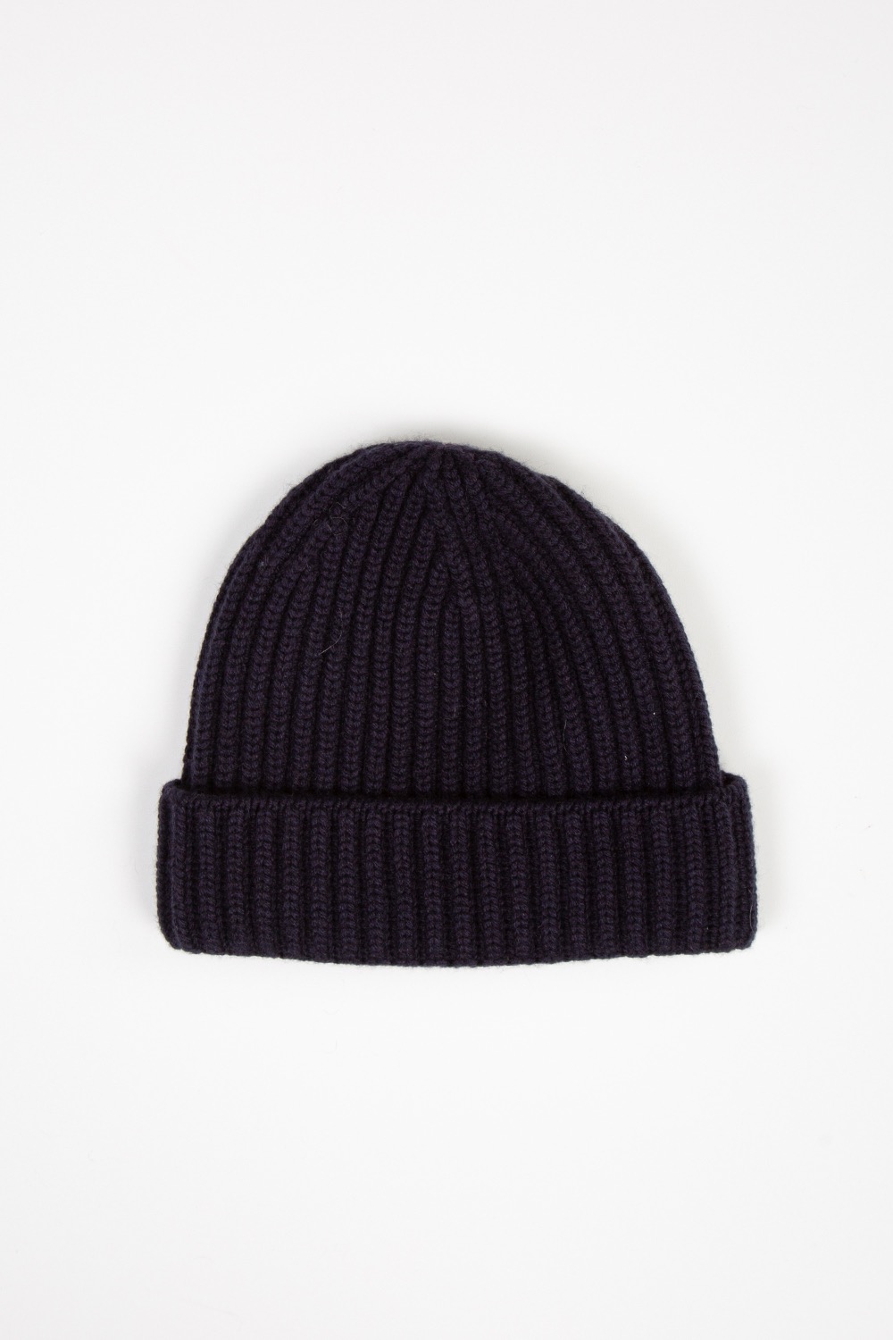 (CARRY OVER) NAVY CASHMERE BEANIE HAT