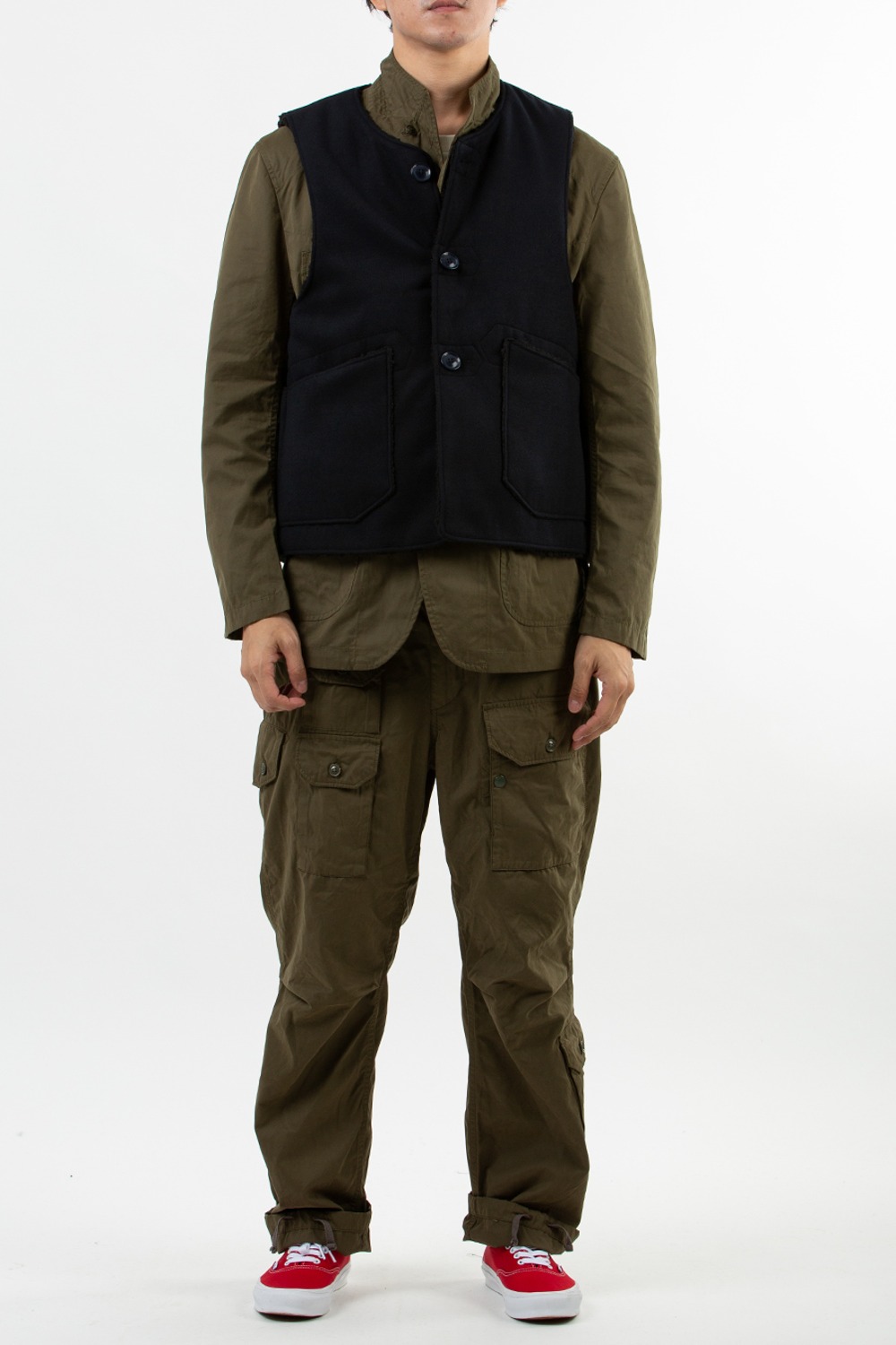 未使用品】Engineered Garment 22AW Over Vest-
