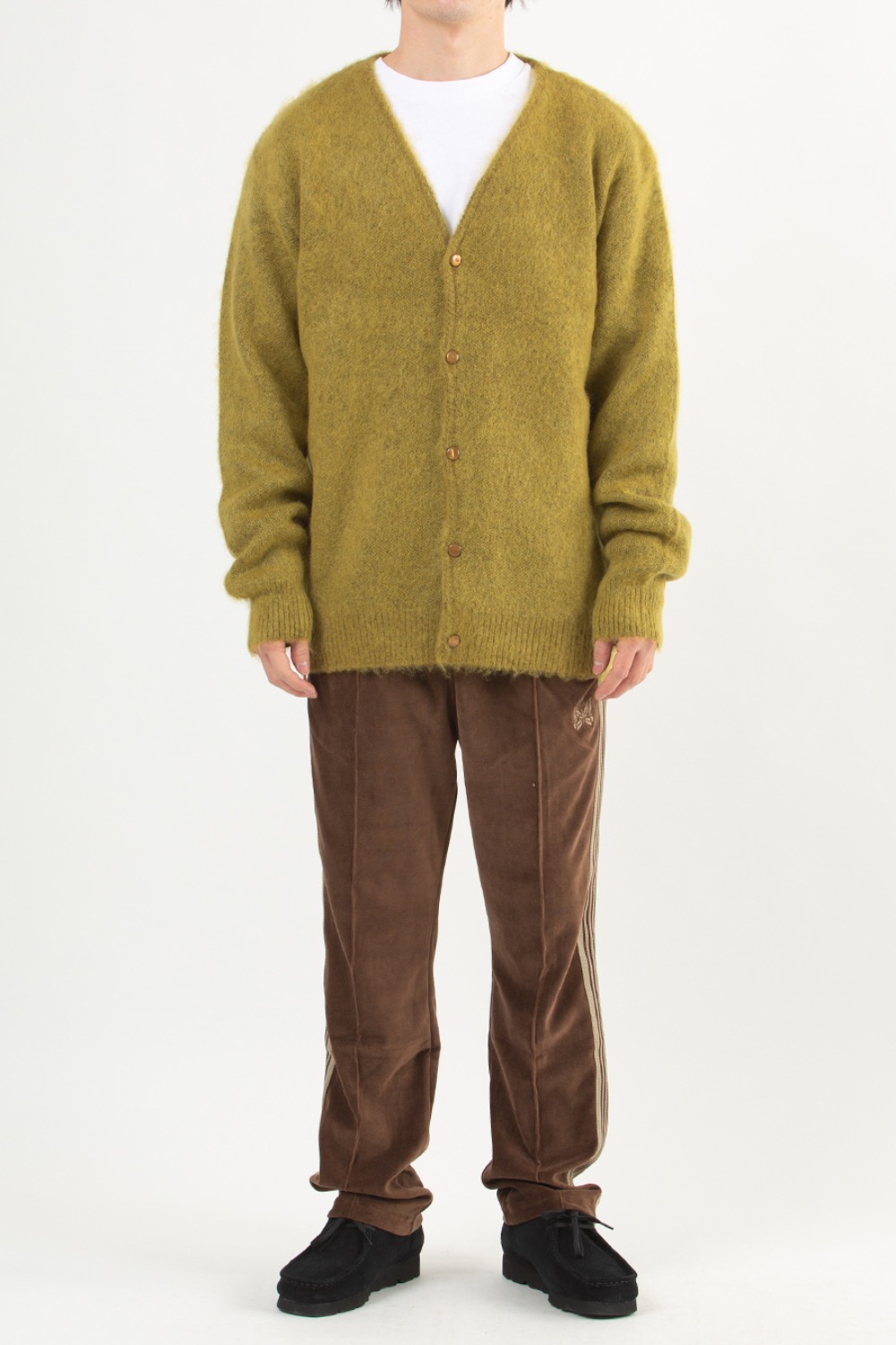 MOHAIR CARDIGAN - SOLID OLIVE