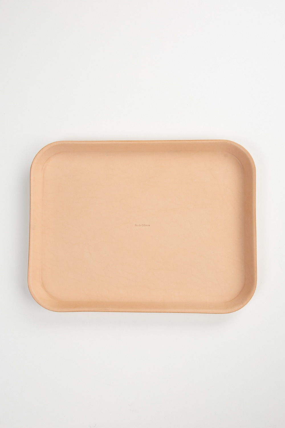 NK-RC-LTL - LEATHER TRAY L NATURAL