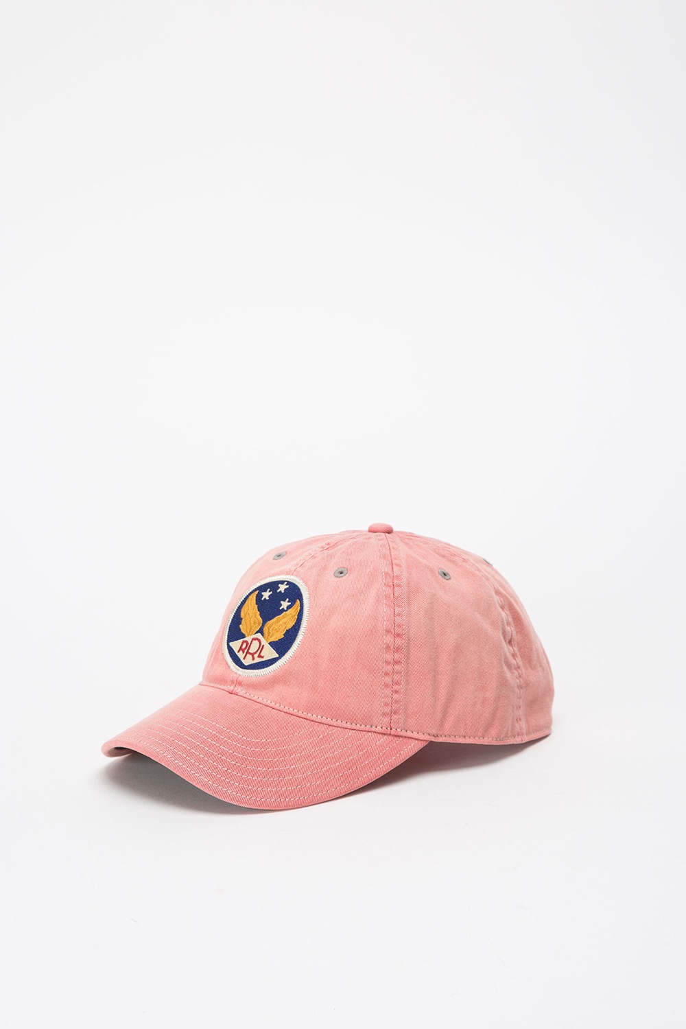 WINGED LOGO BALL CAP RED