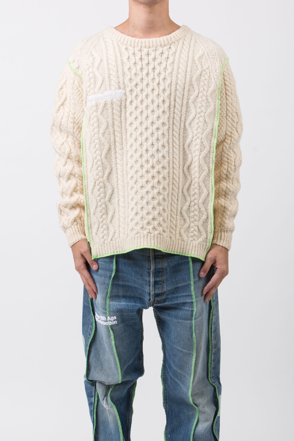(23FW) BWASMCK - MORESO CABLE KNIT L-3
