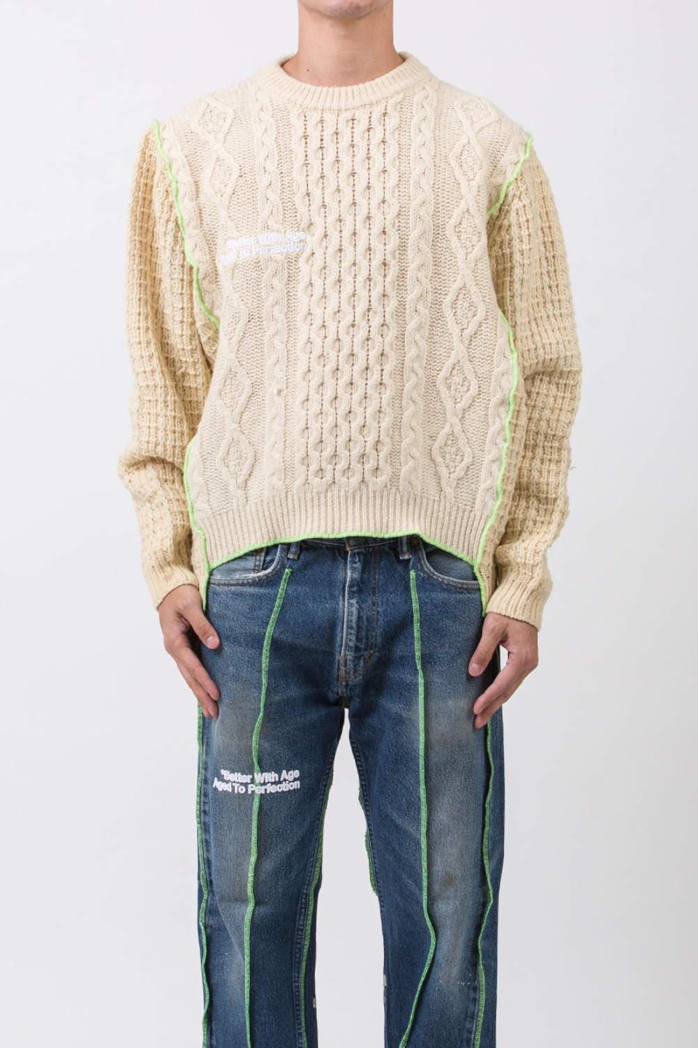 (23FW) BWASMCK - MORESO CABLE KNIT L-2