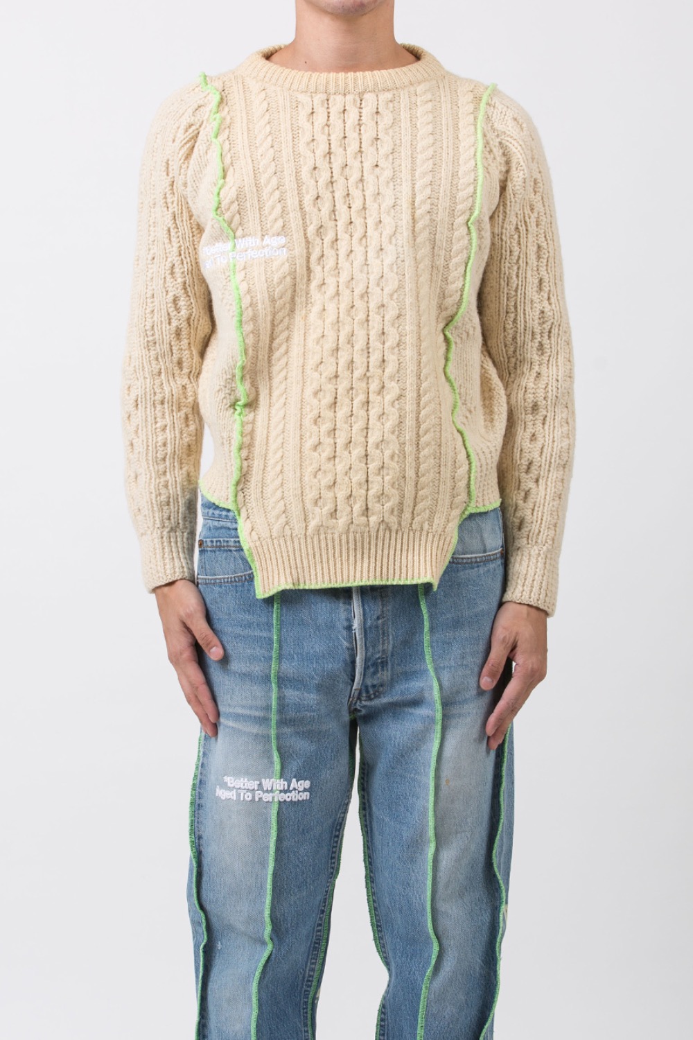 (23FW) BWASMCK - MORESO CABLE KNIT M-1