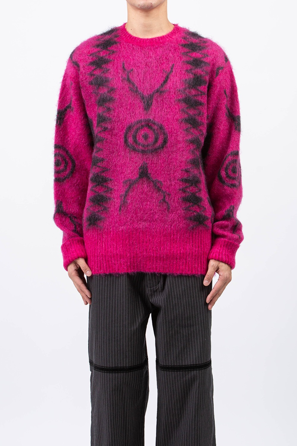 (23FW) LOOSE FIT SWEATER - S2W8 NATIVE PINK