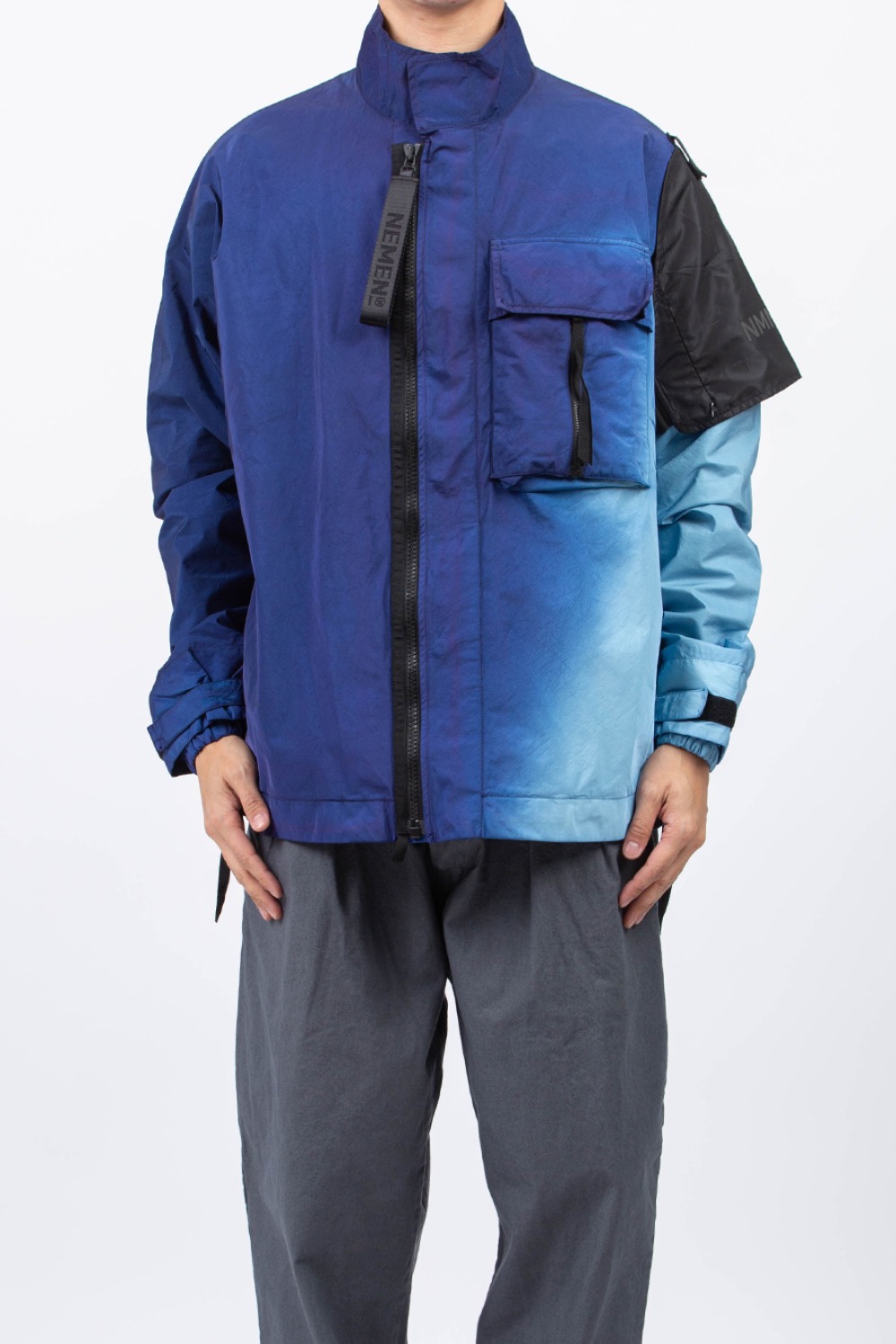 WOVEN ZEPHYR 3L JACKET DIPPING BLUE