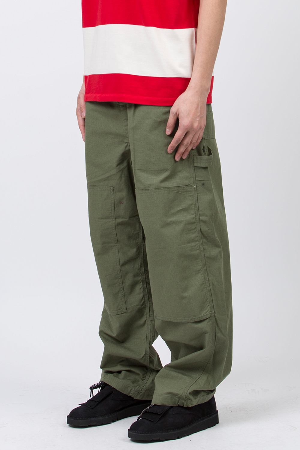 (24SS) PAINTER PANT OLIVE COTTON RIPSTOP